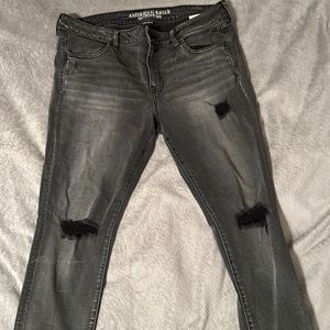 American Eagle jean- super low jegging